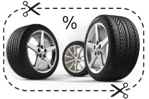 Tire coupons