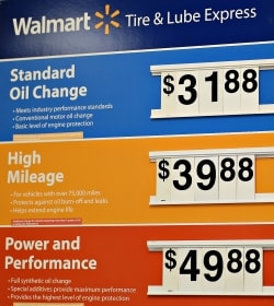 Save Big on Walmart Oil Change with Printable Coupons