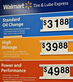 Walmart Oil Change Coupons