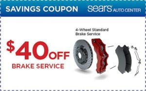 Sears Brakes Coupons