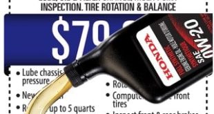 Honda Oil Change Coupon