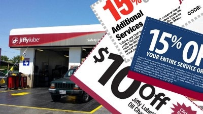 Use Jiffy Lube coupons to save up to $20 on next oil change service 