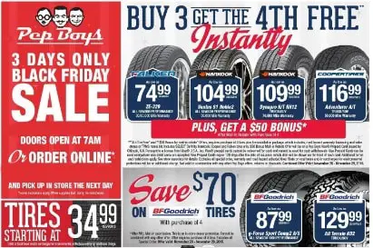 Pep Boys Tire Coupons