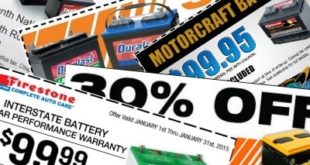 car battery coupons