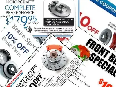 Brake Service Coupons