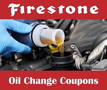 Use Firestone oil change coupons to save up to 30% on conventional, synthetic, high mileage or diesel motor oil