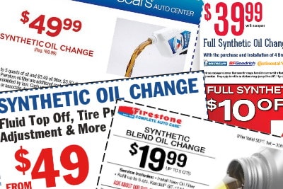 oil change coupon