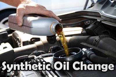 5 minute oil change synthetic price