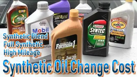 five minute oil change price