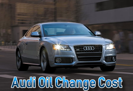 Find how much you will pay on your next Audi oil change, prices for synthetic blend, full synthetic, standard or high mileage motor oil