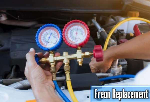 what is the average price of auto freon replacement