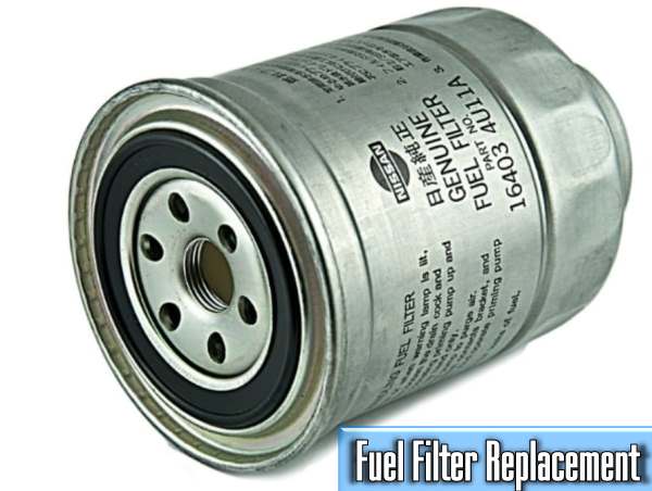 what is the average price of a fuel filter replacement