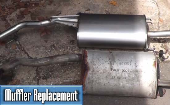 how much does it cost to replace the car muffler