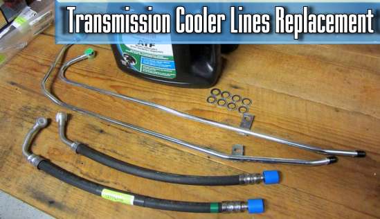 how much does it cost to replace the car transmission cooler lines