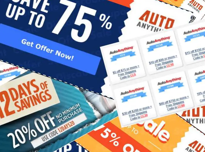 AutoAnything coupons and promo codes