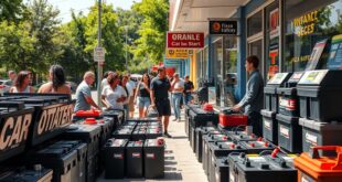 affordable car battery stores