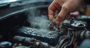car engine running rich