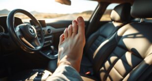 driving barefoot legality question