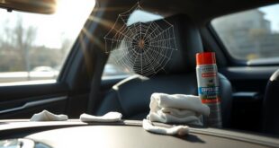 eliminate spiders from car