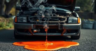 engine smoke and leaks