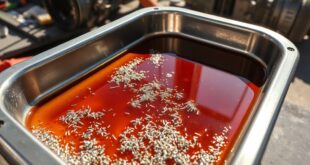 metal shavings in transmission
