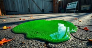 radiator fluid disposal locations