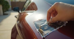 remove dealer sticker easily