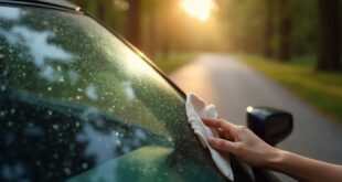 remove small windshield scratches