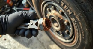remove stuck lug nut