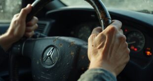 steering wheel hard to turn