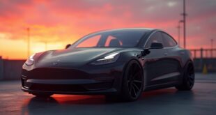 teslas use electric motors