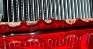 transmission fluid and radiator