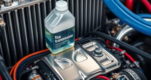 transmission fluid radiator guide